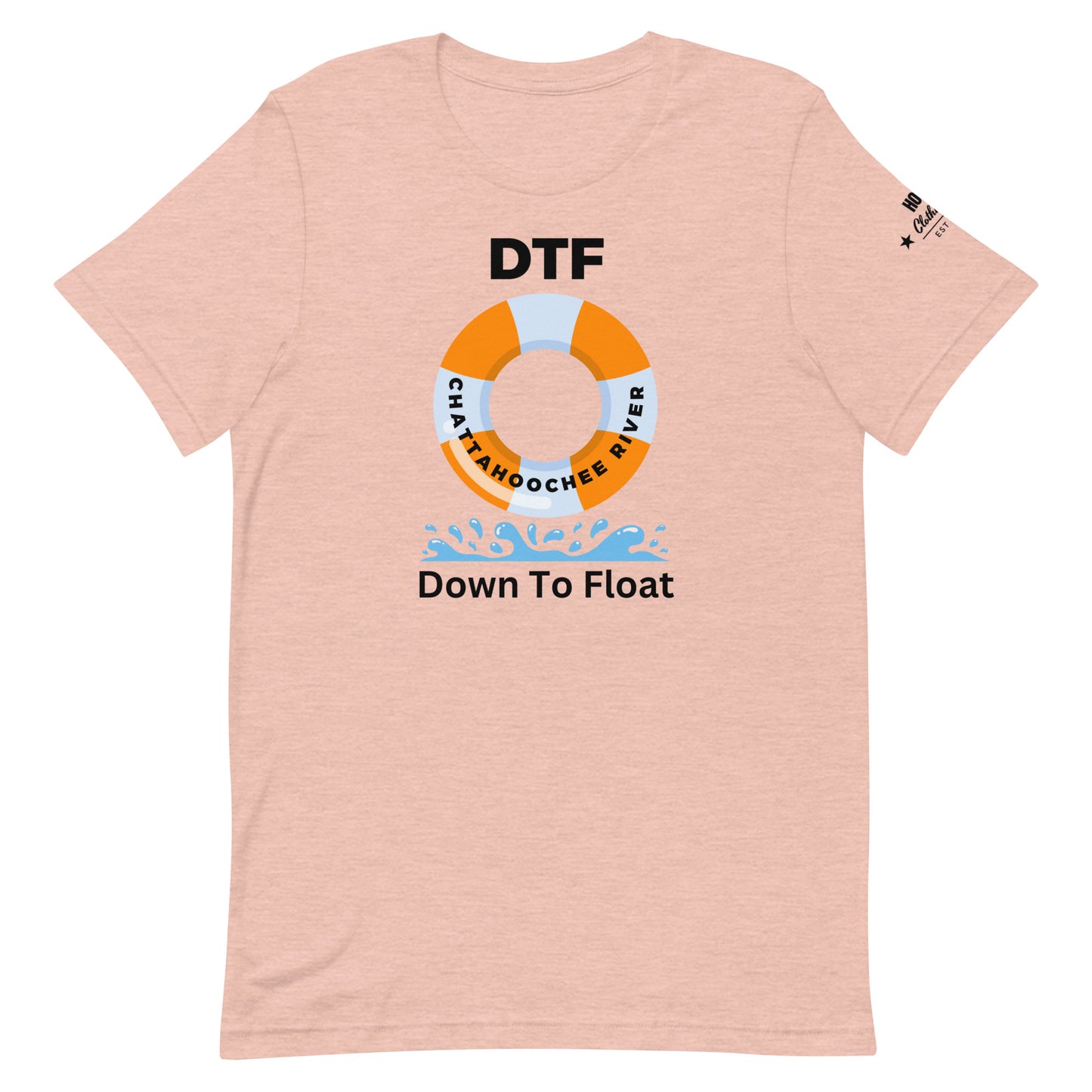 HOOCH Clothing Co. "Down To Float" Unisex t-shirt