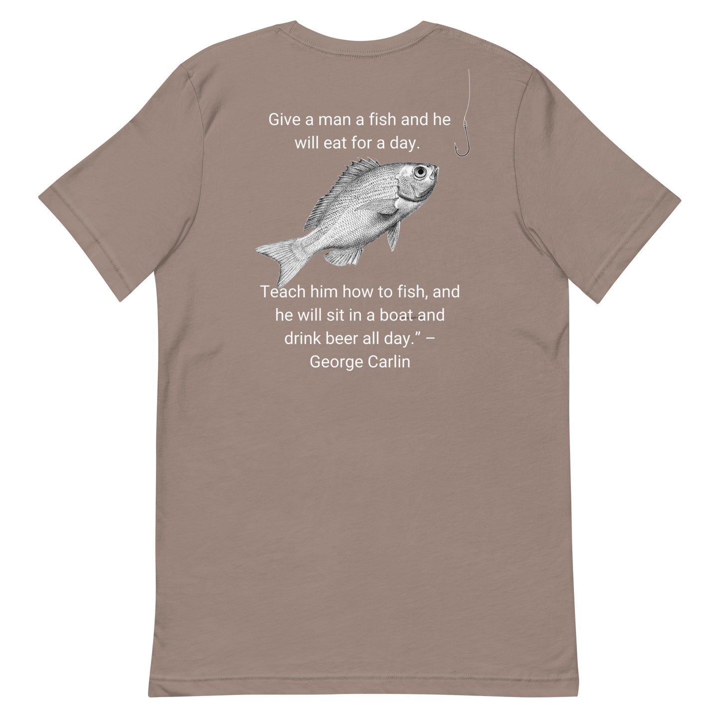 HOOCH Clothing Co. "Teach a Man to Fish" Unisex t-shirt