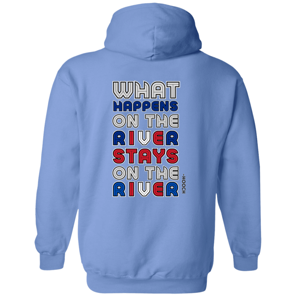 RIVER Zip Up Hooded Sweatshirt