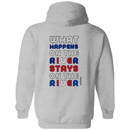 RIVER Zip Up Hooded Sweatshirt