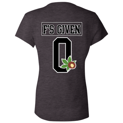 GIVEN'S Ohio State  Ladies' Jersey V-Neck T-Shirt