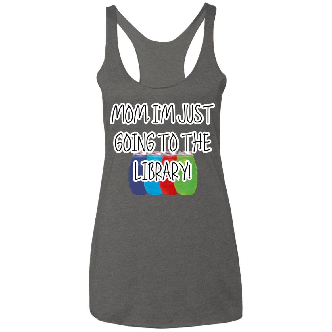 LIBRARY Ohio State Women's Racerback Graphic Tank