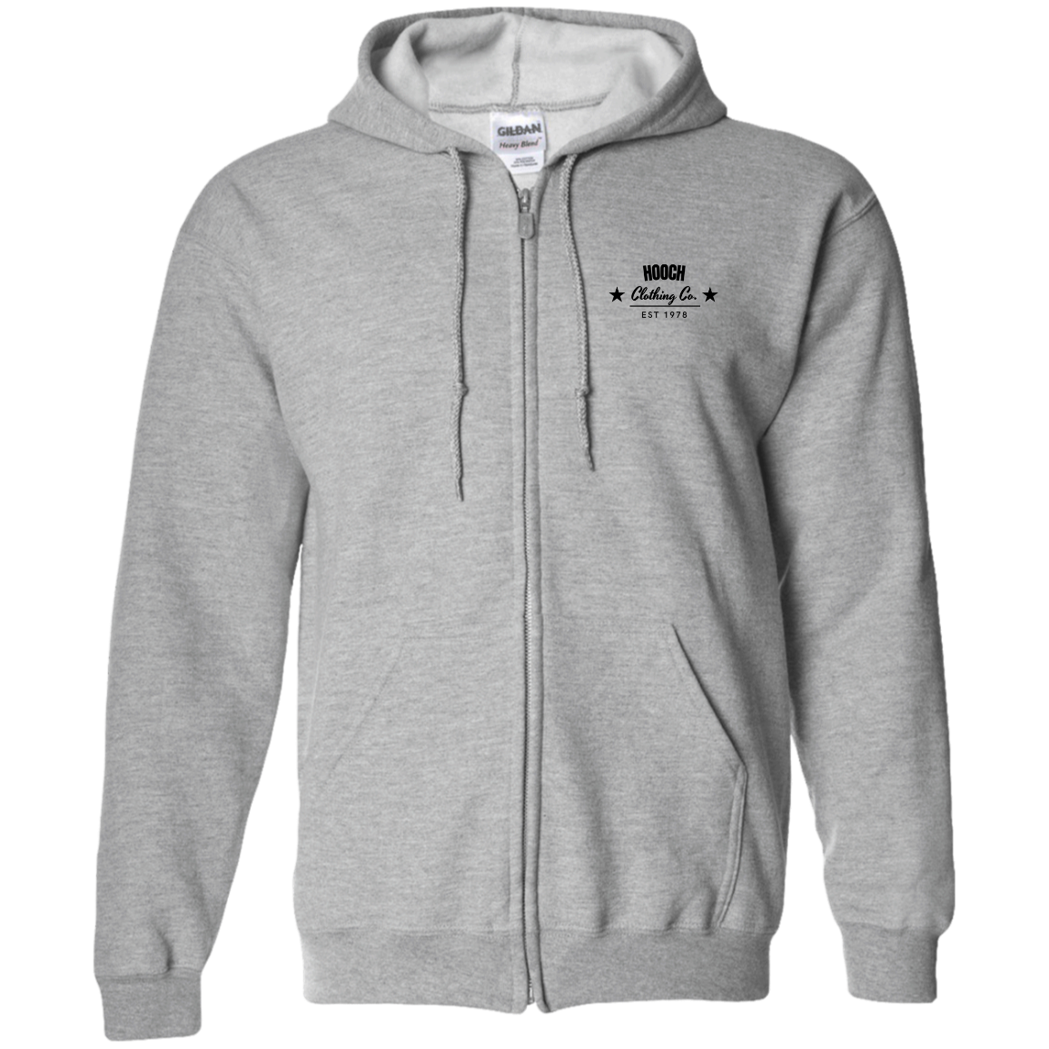 RIVER Zip Up Hooded Sweatshirt