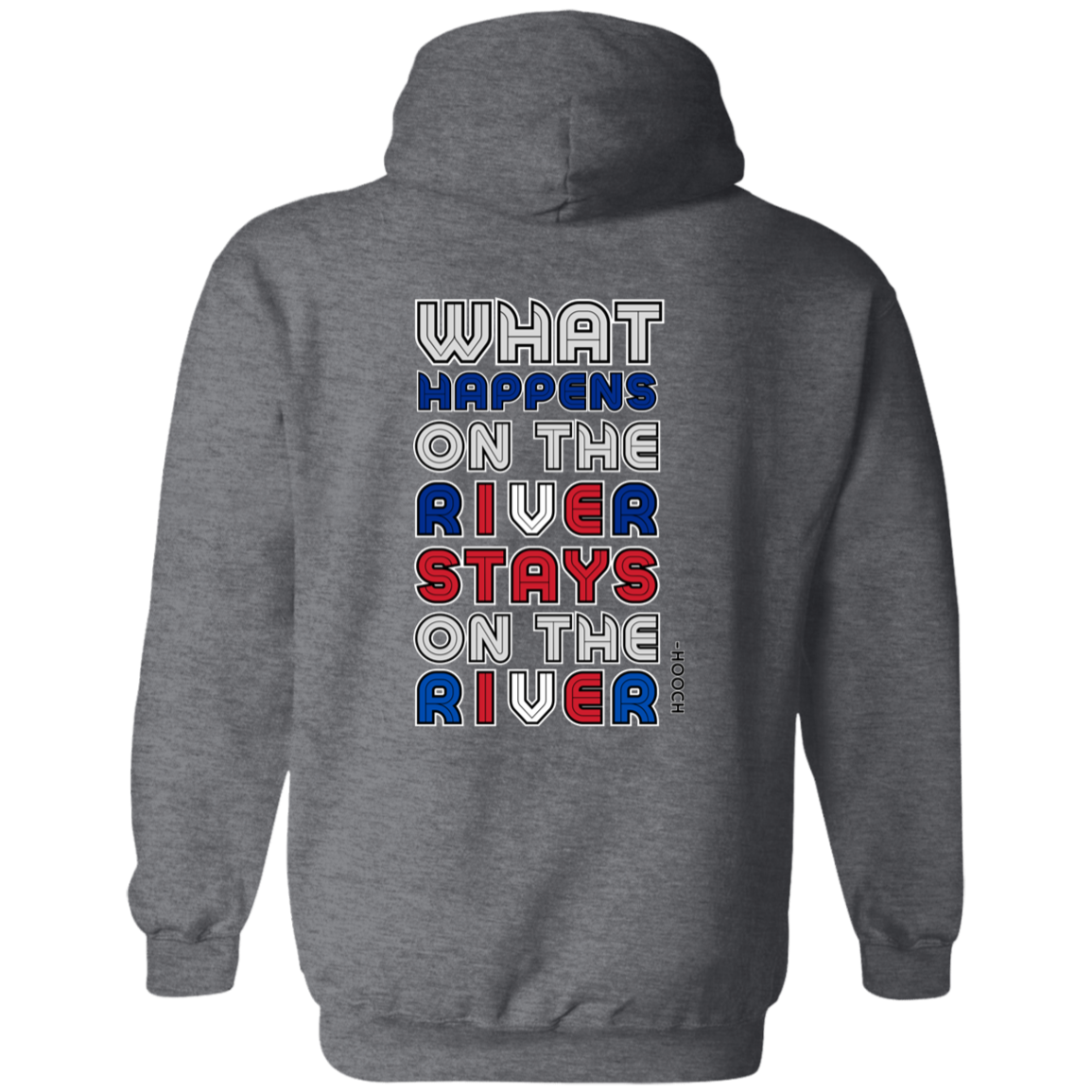 RIVER Zip Up Hooded Sweatshirt