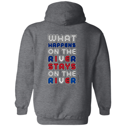 RIVER Zip Up Hooded Sweatshirt