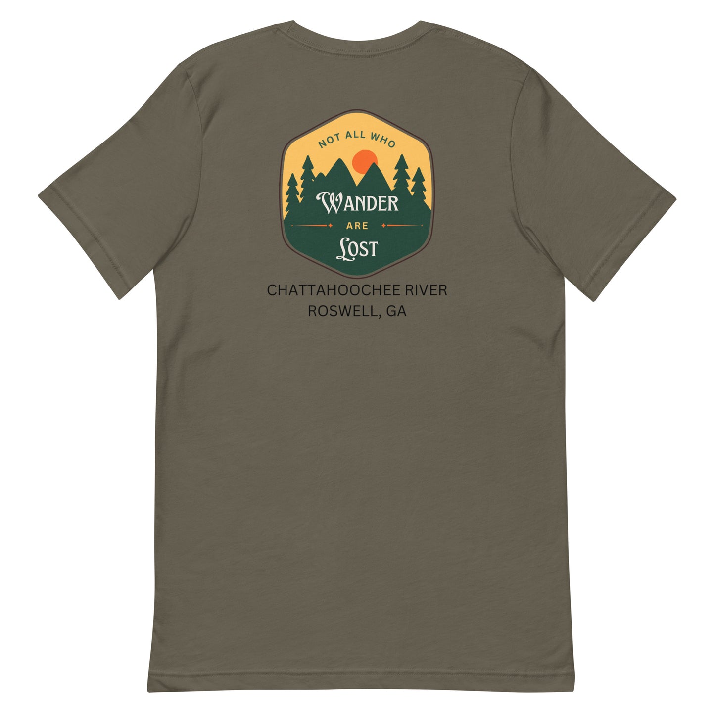 HOOCH Clothing Co. "Wander Lost" Unisex t-shirt