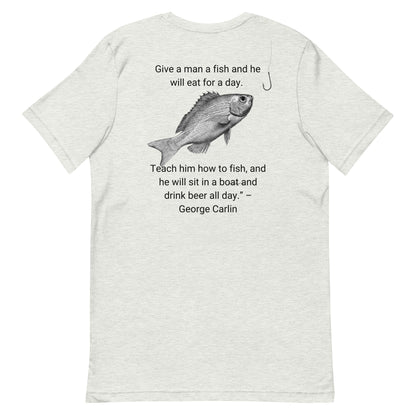 HOOCH Clothing Co. "Teach a Man to Fish" Unisex t-shirt