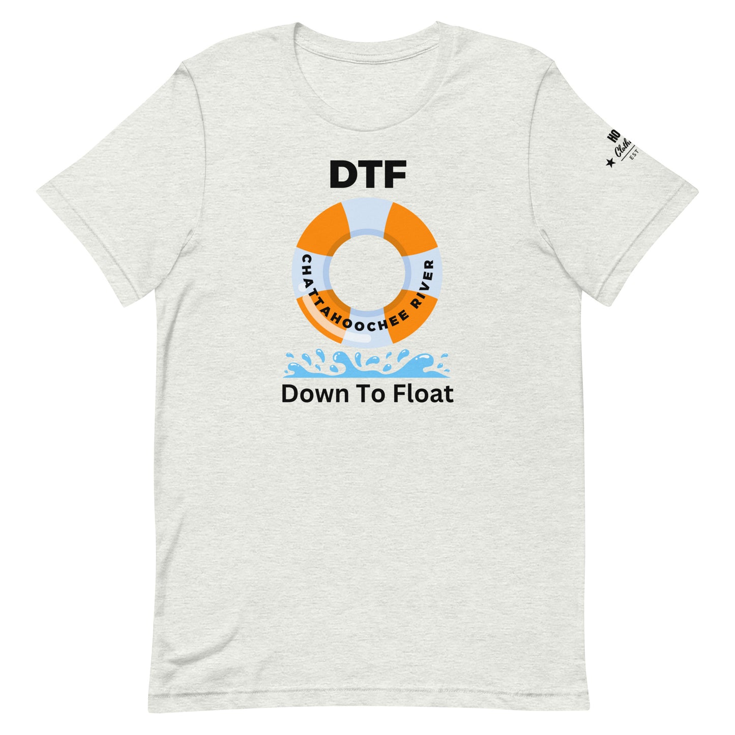 HOOCH Clothing Co. "Down To Float" Unisex t-shirt