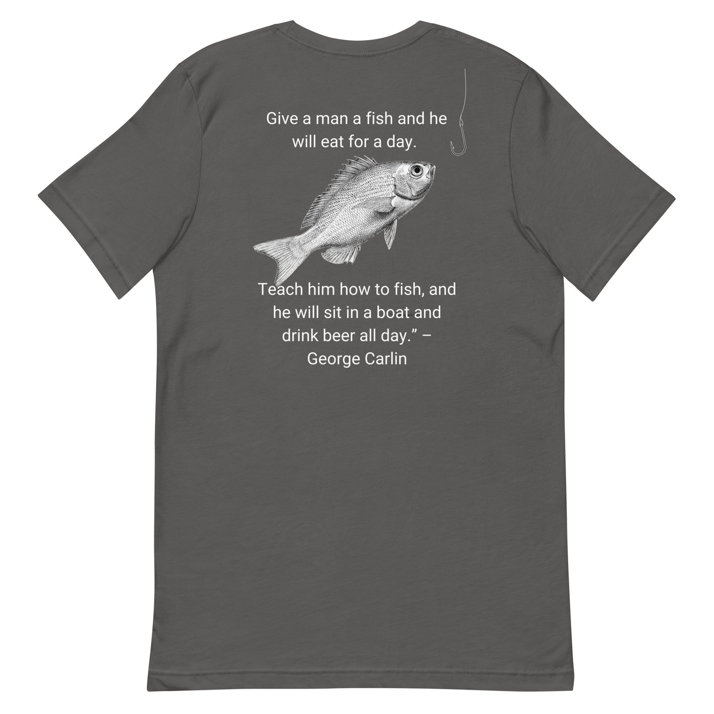 HOOCH Clothing Co. "Teach a Man to Fish" Unisex t-shirt