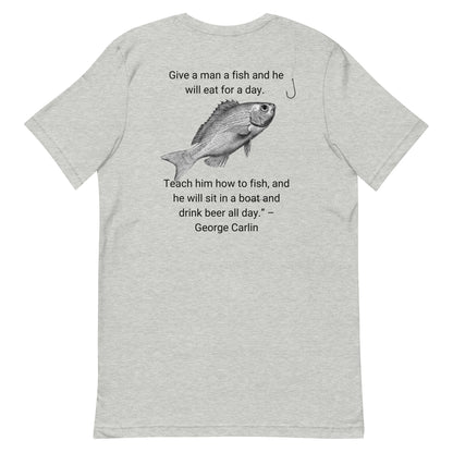 HOOCH Clothing Co. "Teach a Man to Fish" Unisex t-shirt