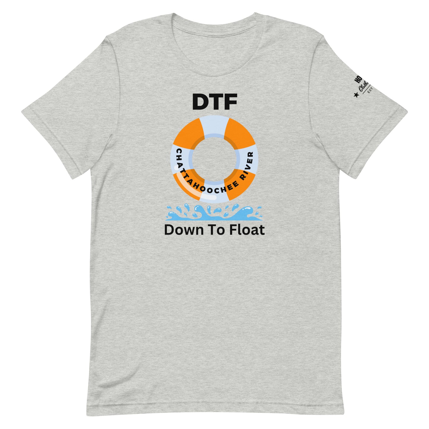 HOOCH Clothing Co. "Down To Float" Unisex t-shirt