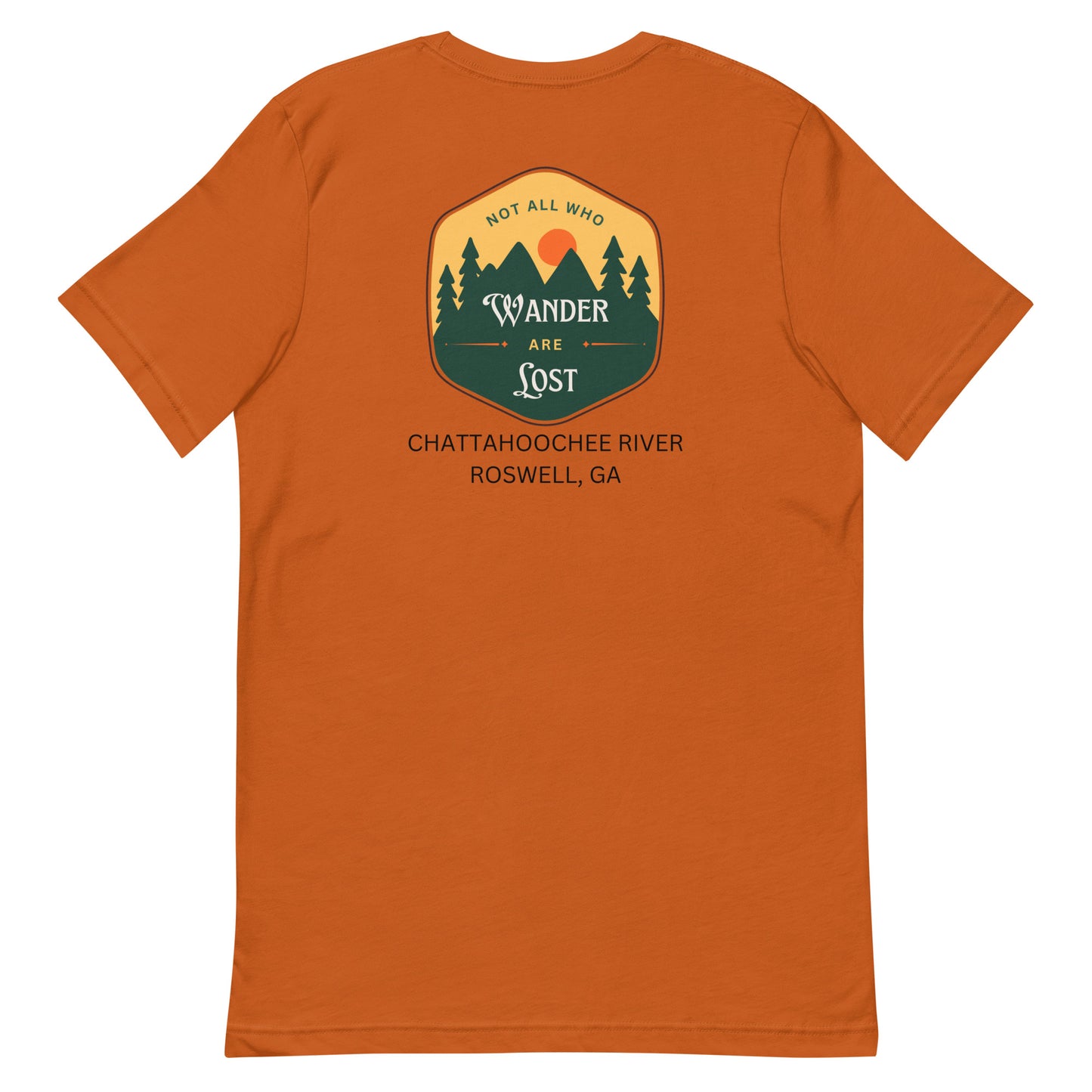 HOOCH Clothing Co. "Wander Lost" Unisex t-shirt