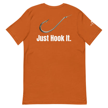 HOOCH Clothing Co. "Just Hook It." Unisex t-shirt