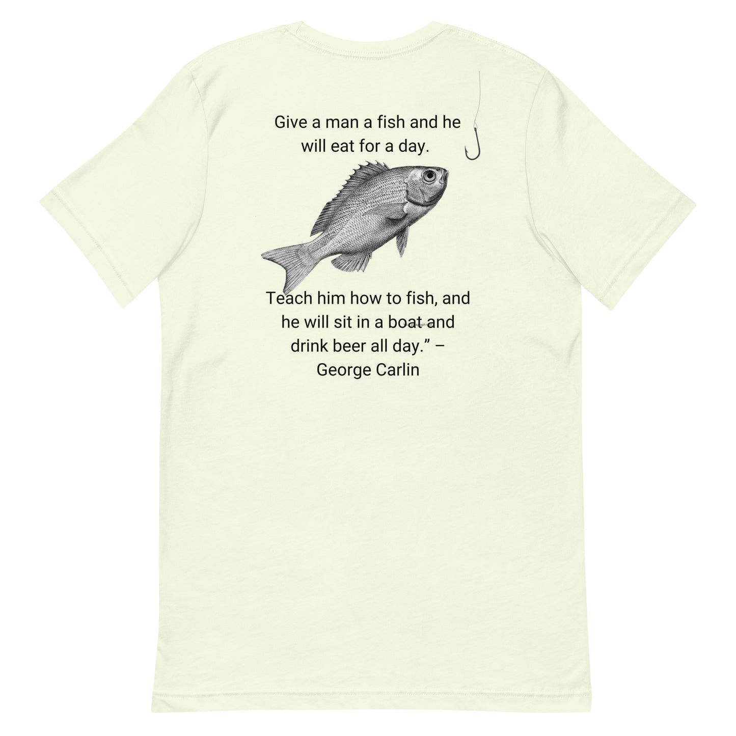 HOOCH Clothing Co. "Teach a Man to Fish" Unisex t-shirt