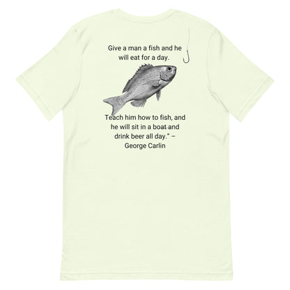 HOOCH Clothing Co. "Teach a Man to Fish" Unisex t-shirt