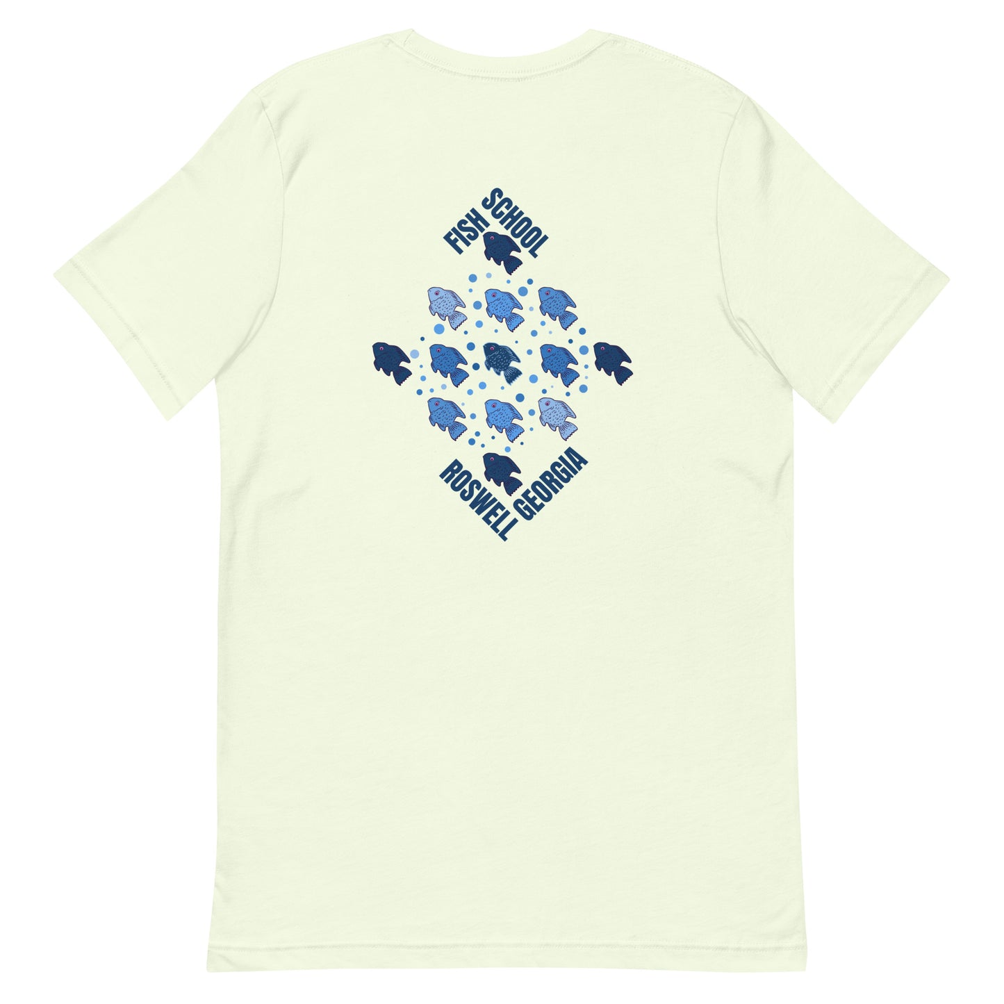 HOOCH Clothing Co. "Fish School" Unisex t-shirt