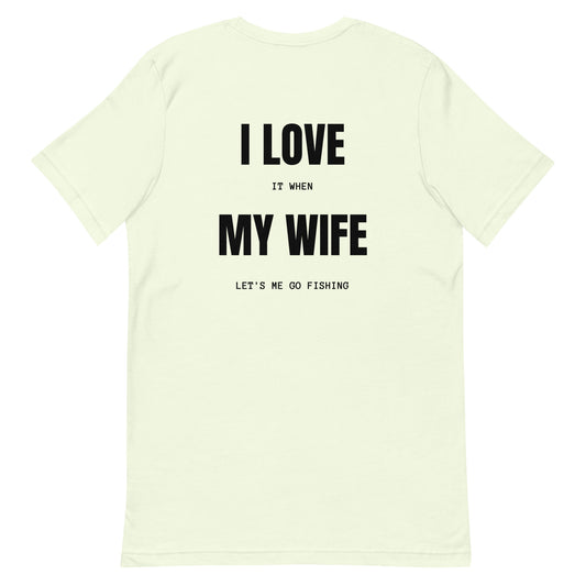 HOOCH Clothing Co. "I Love My Wife" Unisex t-shirt