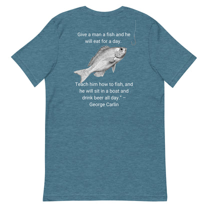 HOOCH Clothing Co. "Teach a Man to Fish" Unisex t-shirt