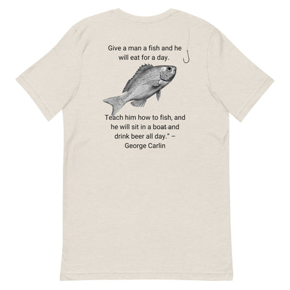 HOOCH Clothing Co. "Teach a Man to Fish" Unisex t-shirt