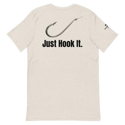 HOOCH Clothing Co. "Just Hook It." Unisex t-shirt