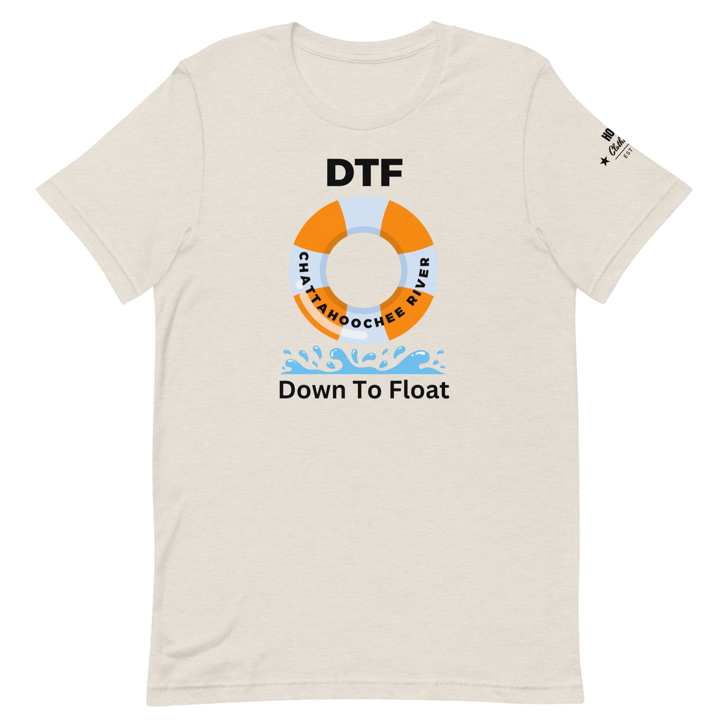 HOOCH Clothing Co. "Down To Float" Unisex t-shirt