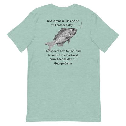 HOOCH Clothing Co. "Teach a Man to Fish" Unisex t-shirt