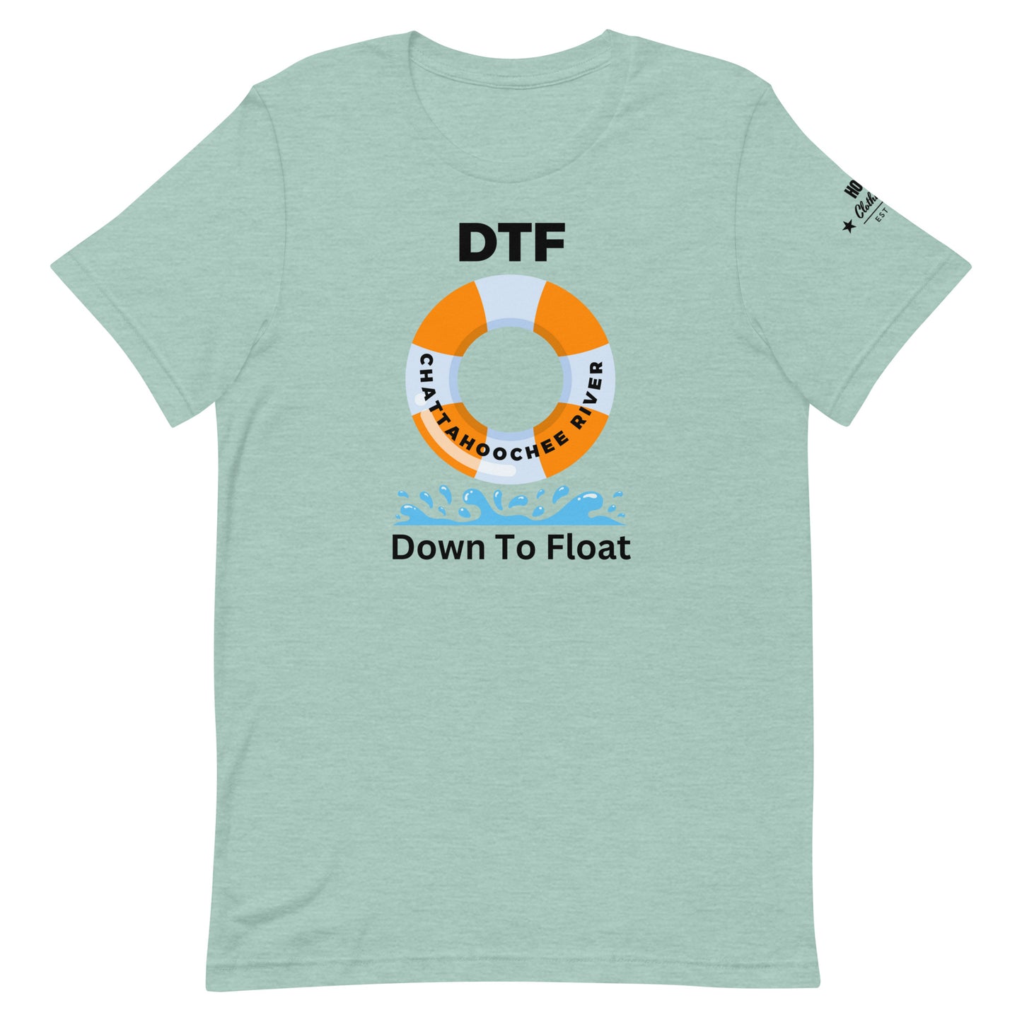 HOOCH Clothing Co. "Down To Float" Unisex t-shirt