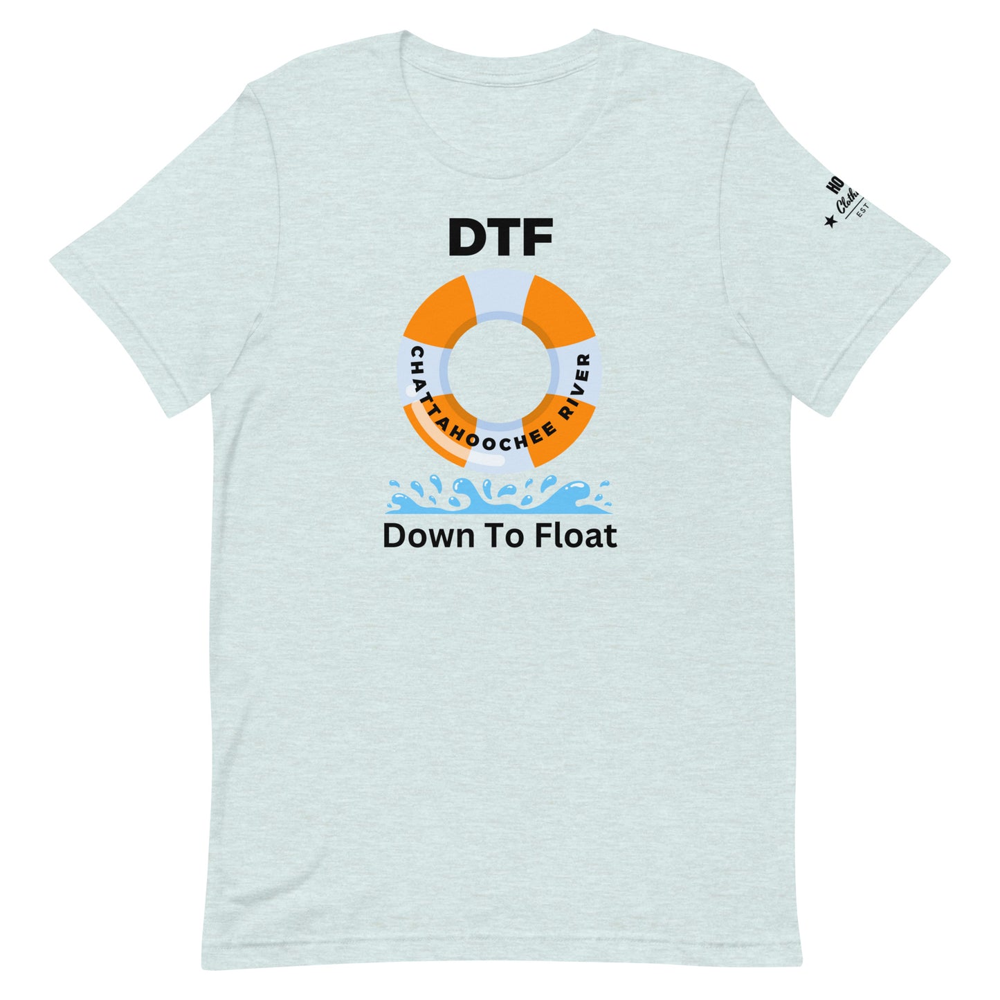 HOOCH Clothing Co. "Down To Float" Unisex t-shirt