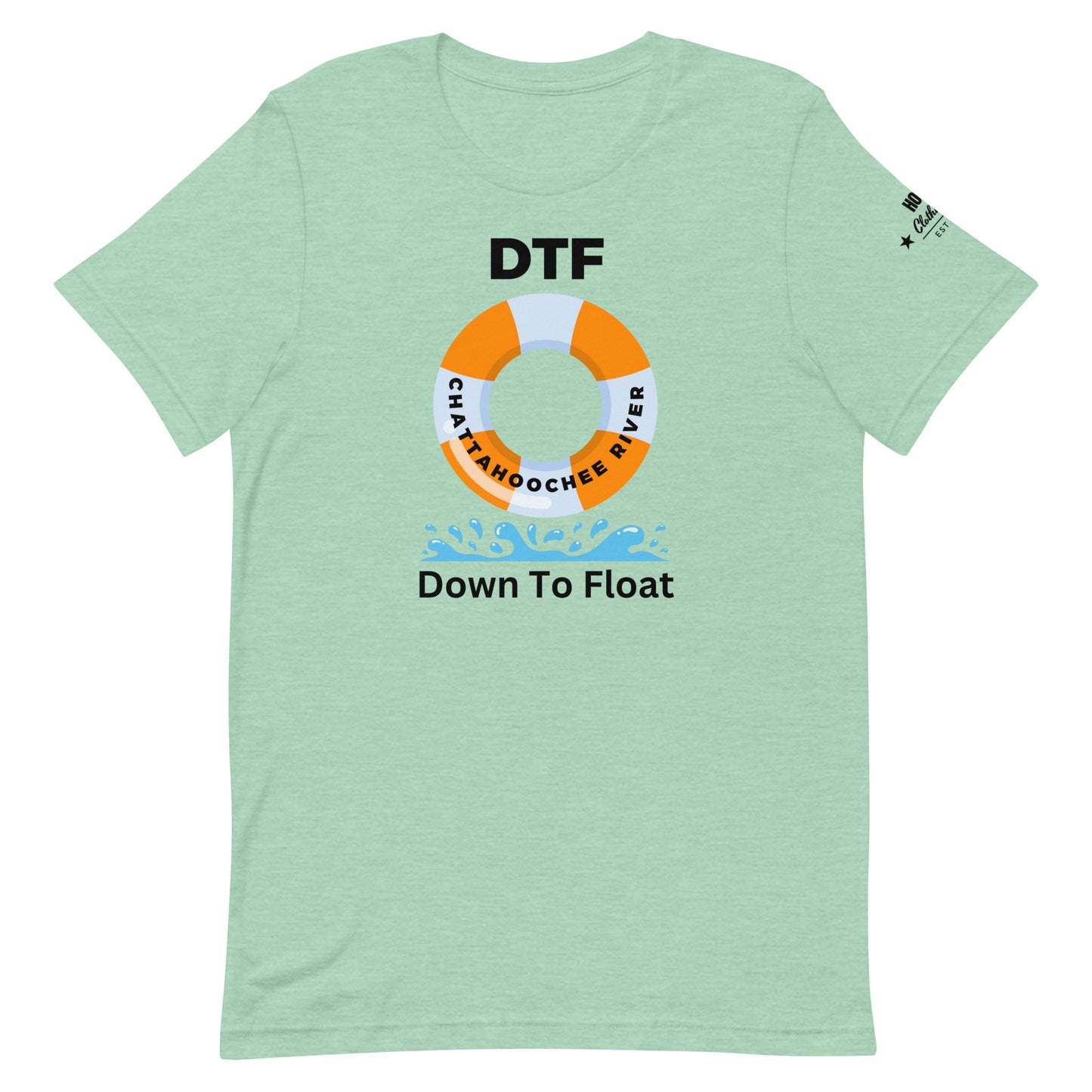 HOOCH Clothing Co. "Down To Float" Unisex t-shirt