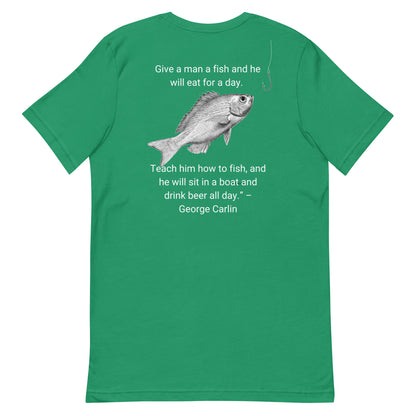 HOOCH Clothing Co. "Teach a Man to Fish" Unisex t-shirt