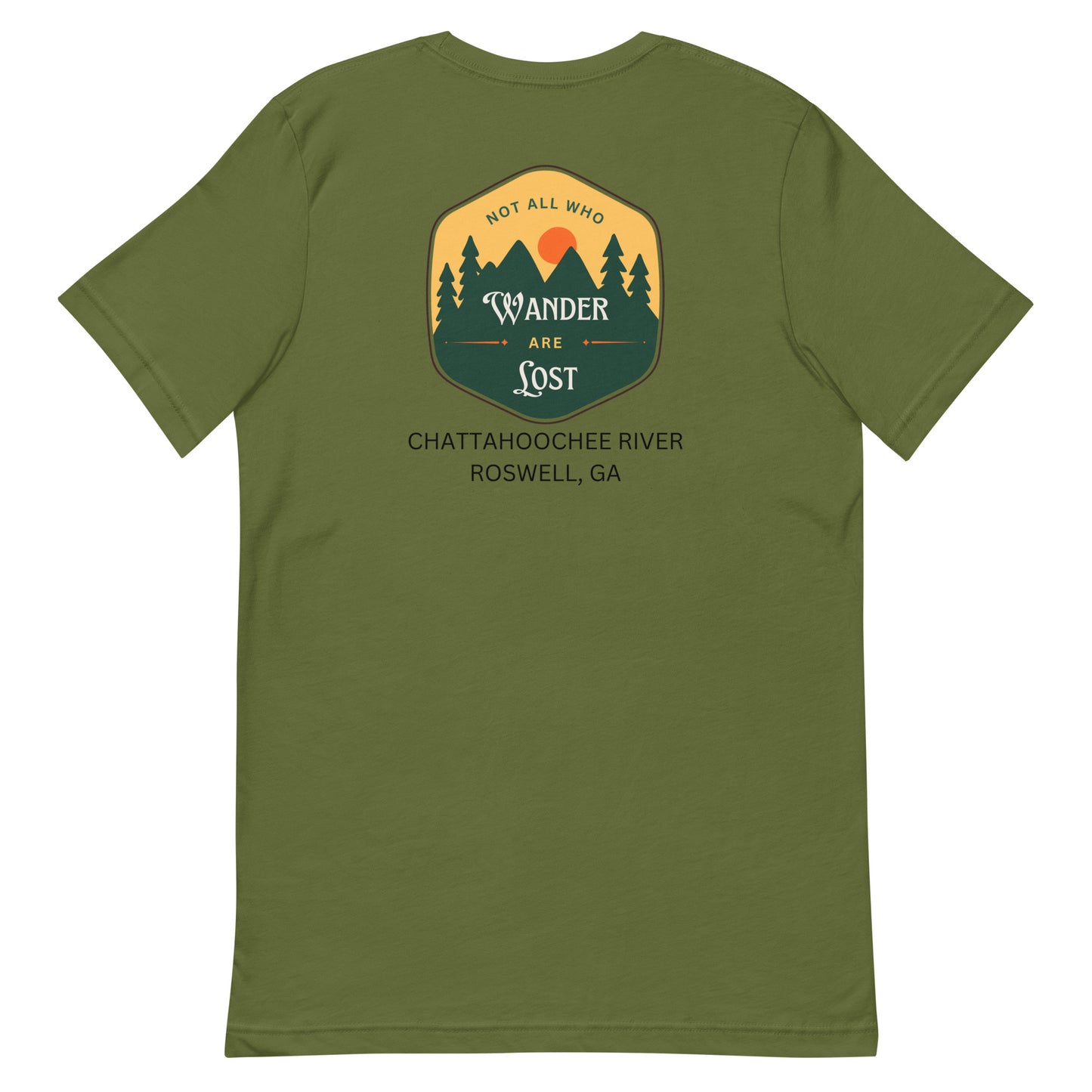 HOOCH Clothing Co. "Wander Lost" Unisex t-shirt