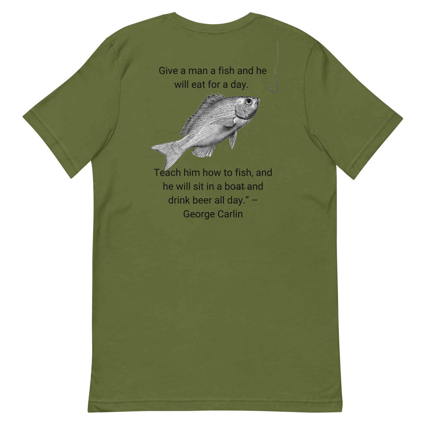 HOOCH Clothing Co. "Teach a Man to Fish" Unisex t-shirt