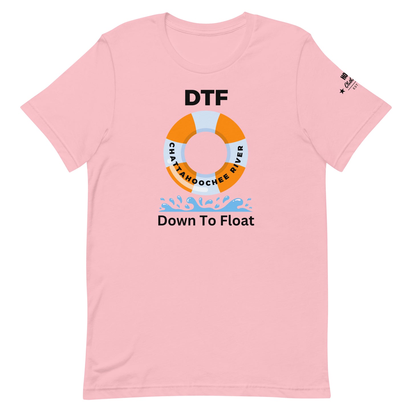 HOOCH Clothing Co. "Down To Float" Unisex t-shirt