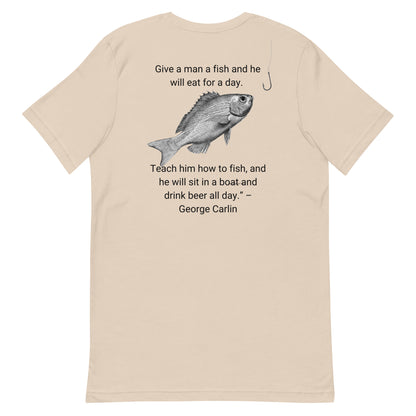 HOOCH Clothing Co. "Teach a Man to Fish" Unisex t-shirt