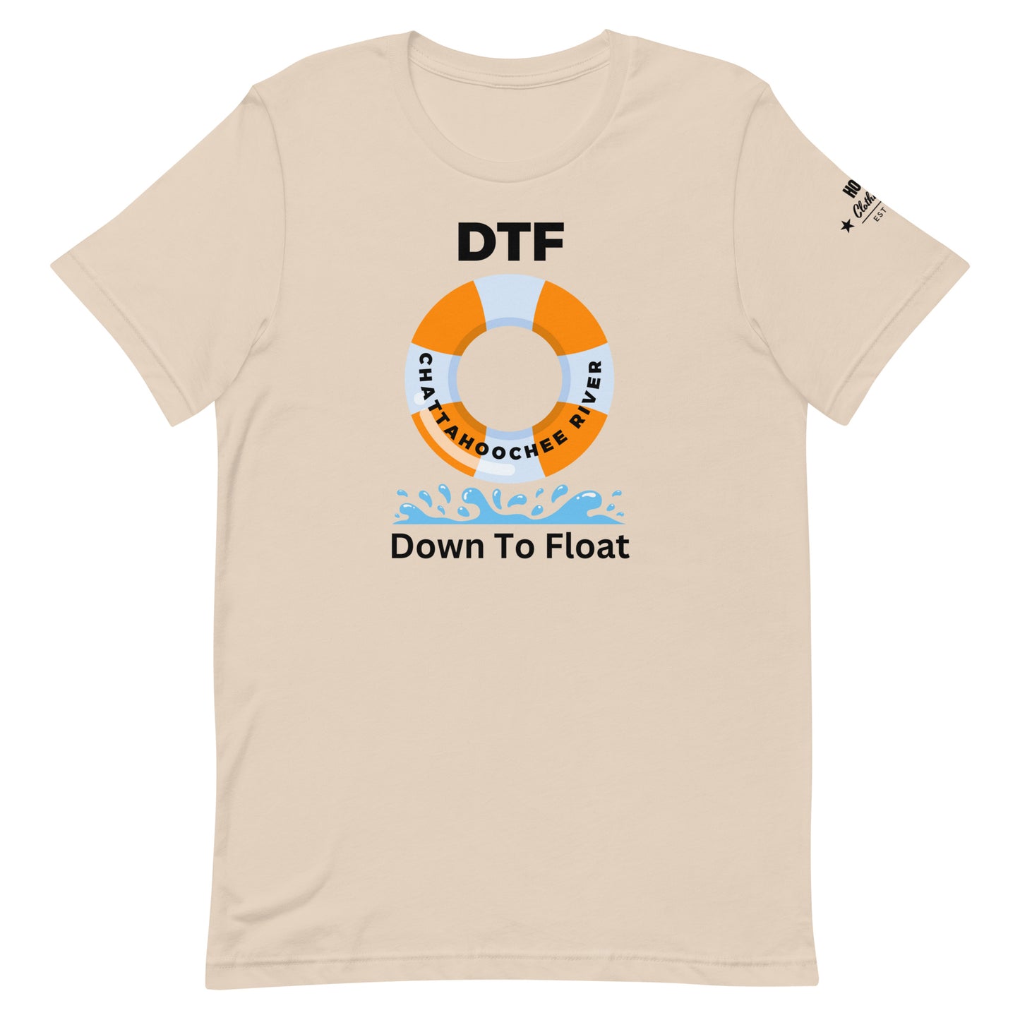 HOOCH Clothing Co. "Down To Float" Unisex t-shirt