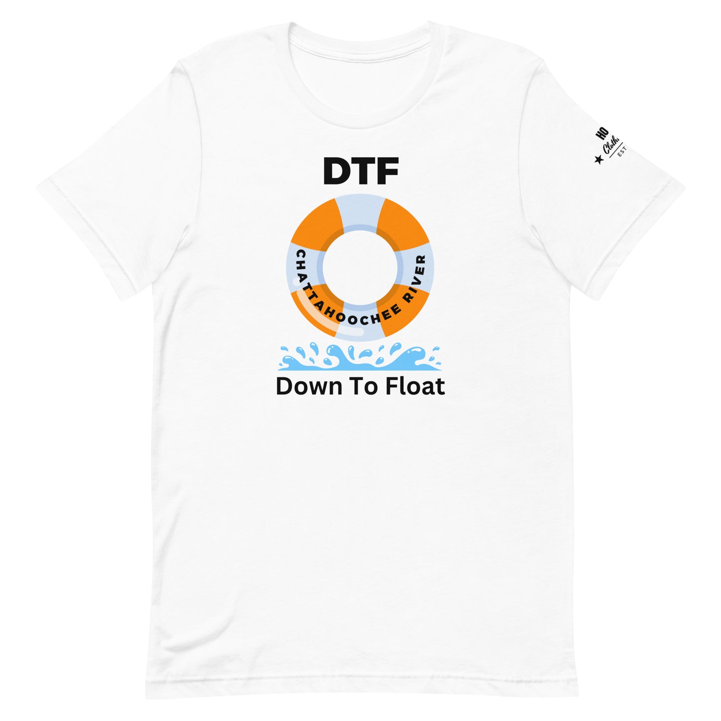 HOOCH Clothing Co. "Down To Float" Unisex t-shirt