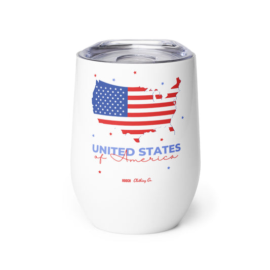 HOOCH Clothing Co. "USA" Wine tumbler