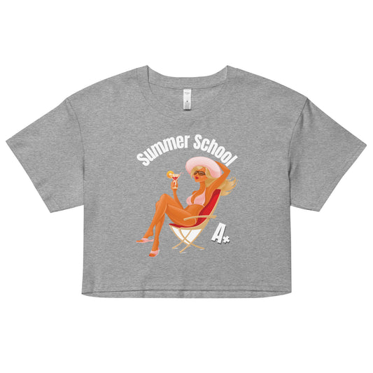 HOOCH Clothing Co. "Summer School" Women’s crop top