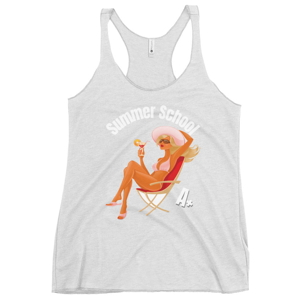 HOOCH Clothing Co. "Summer School" Women's Racerback Tank