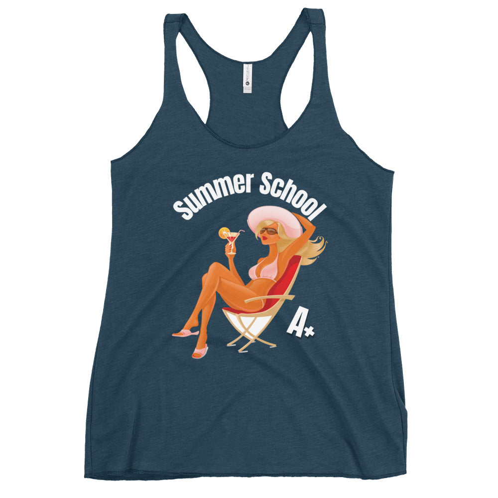 HOOCH Clothing Co. "Summer School" Women's Racerback Tank